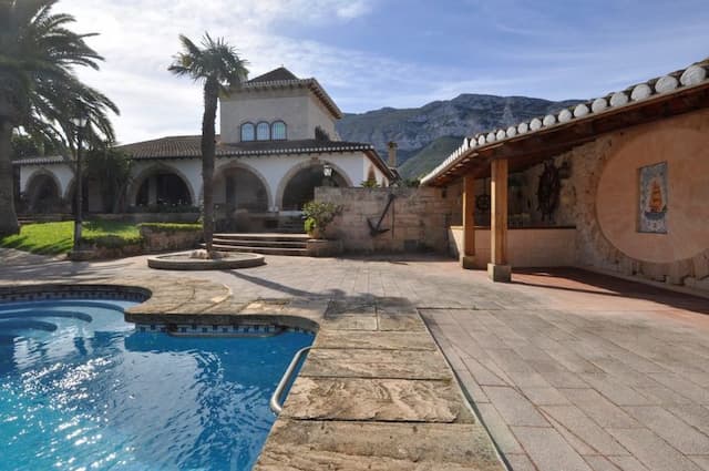 Unique home with a pool in a magnificent location in Denia.