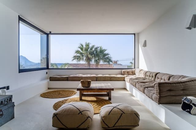 Ibicenischer Stil Villa mit fantastischer offen in Balcón al Mar, Javea