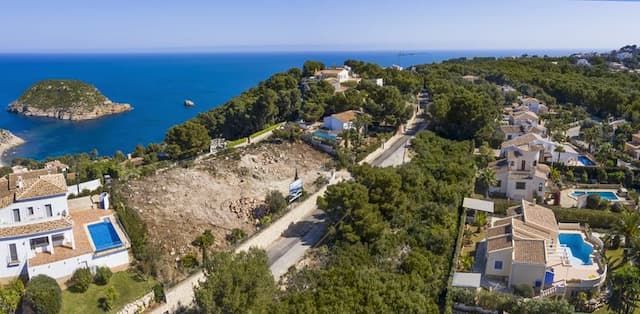 Villa Projekt mit spektakulärem Meerblick in Mar Azul, Javea