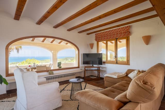 Außergewöhnliches Anwesen mit herrlichem Blick auf das Meer, das Tal und den Berg in Javea (Alicante)