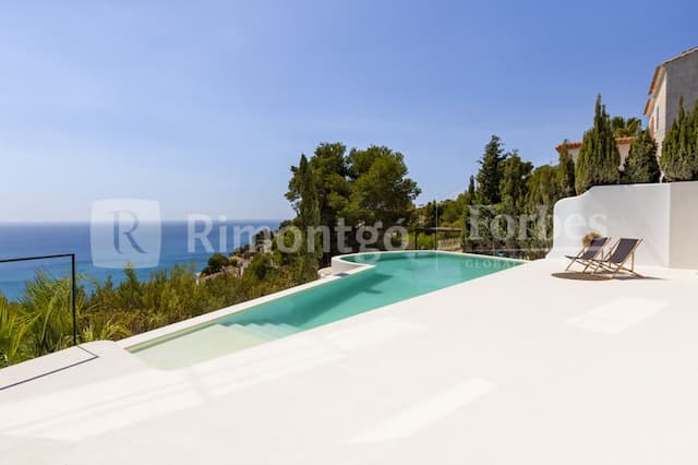 Villa im Stil von Ibiza mit fantastischer Aussicht in der Umgebung von Costa Nova, Jávea
