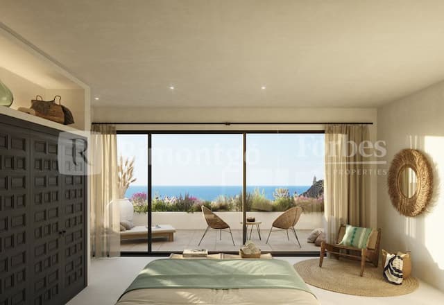 Villa im ibizenkischen Stil in Renovierung in Balcón al Mar, Jávea (Alicante) Spanien.