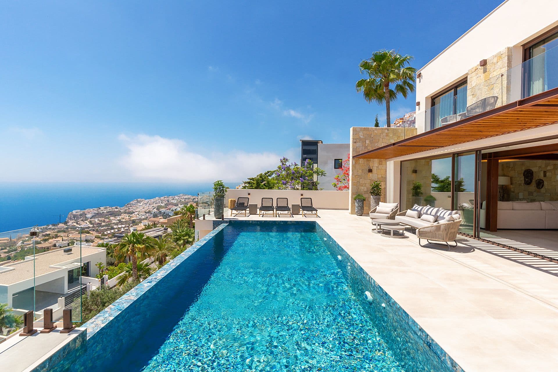 Villa de luxe avec vue sur la mer à Cumbre del Sol, Benitachell