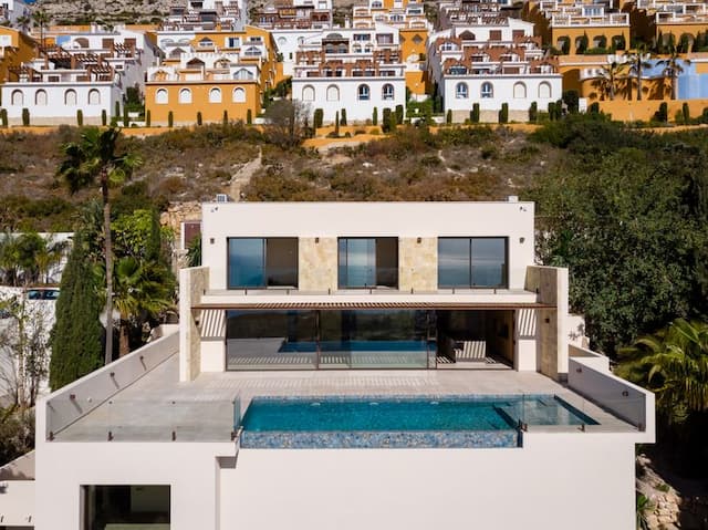Luxusvilla mit Meerblick in Cumbre del Sol, Benitachell