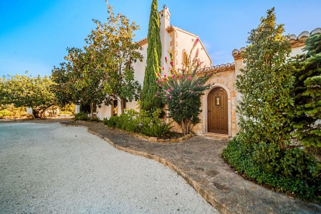 Traditional Mediterranean style finca in the Montgó Valls area of Jávea.