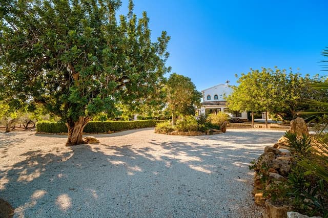 Traditional Mediterranean style finca in the Montgó Valls area of Jávea.