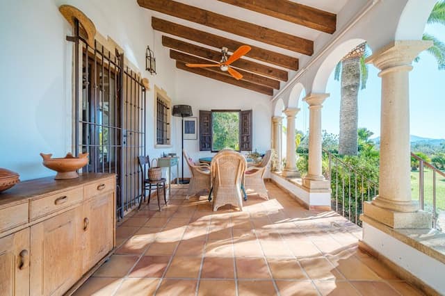 Traditional Mediterranean style finca in the Montgó Valls area of Jávea.