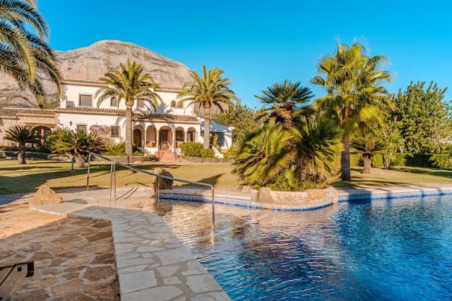 Traditional Mediterranean style finca in the Montgó Valls area of Jávea.