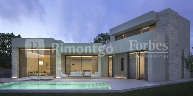 Modern villa project located in the area of San Juan de Dénia (Alicante)