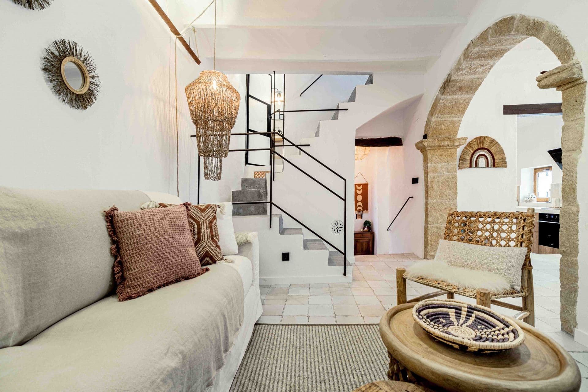 Recently refurbished charming townhouse in the old town of Jávea