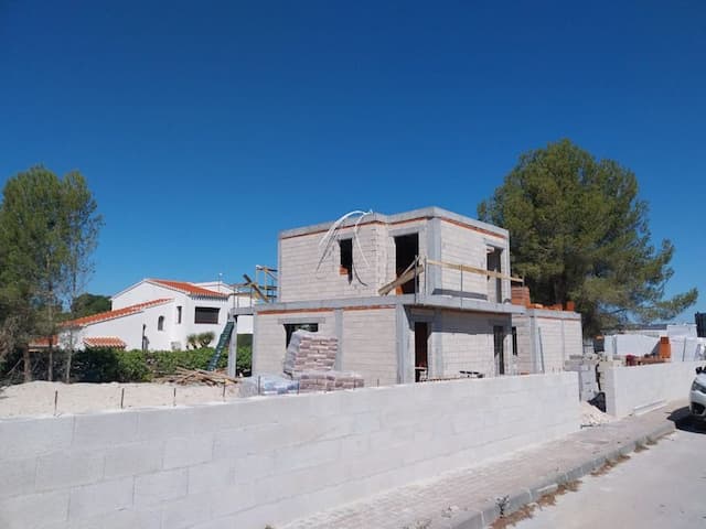 Villa im Bau neben der Urbanisation El Tosalet, Jávea, Alicante