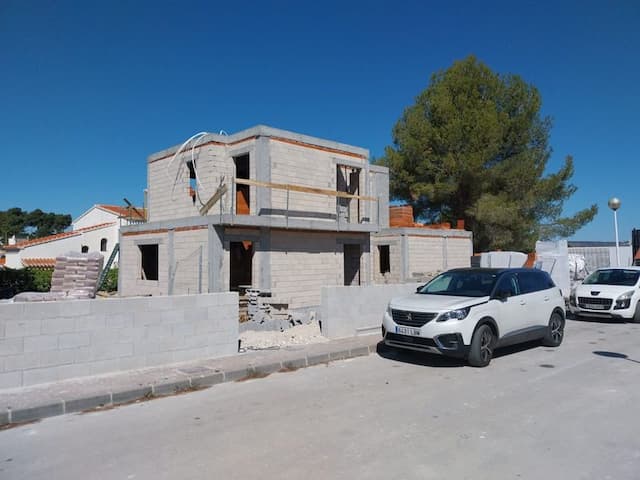 Villa en construction à côté de l'urbanisation El Tosalet, Jávea, Alicante