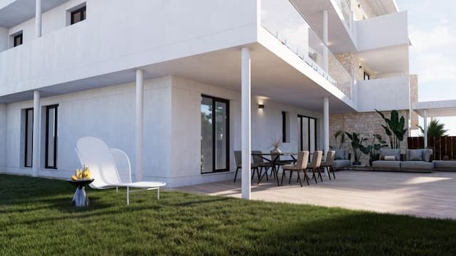 Newly built ground floor apartment in Cala Blanca, Jávea (Alicante)