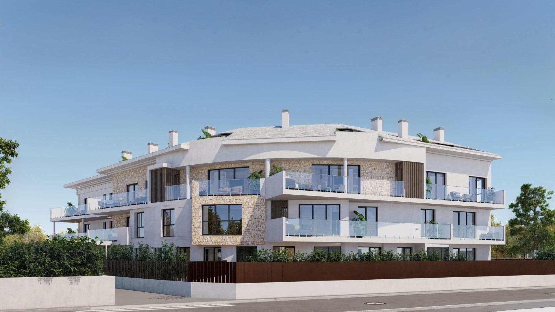 Newly built ground floor apartment in Cala Blanca, Jávea (Alicante)