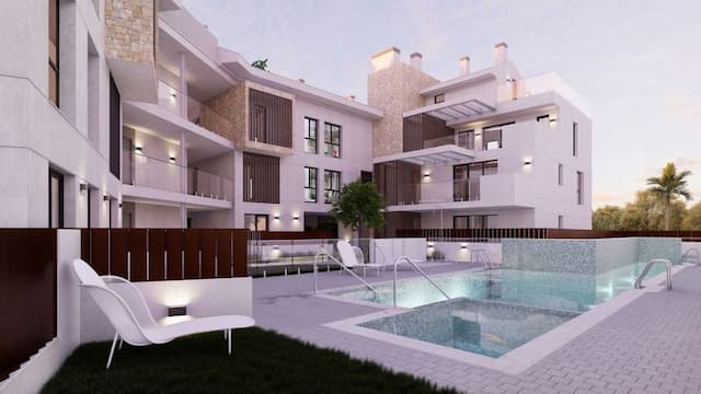 Newly built ground floor apartment in Cala Blanca, Jávea (Alicante)