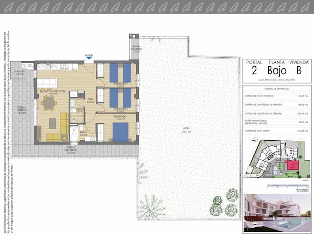 Apartamento en planta baja de nueva construcción en Cala Blanca, Jávea (Alicante)