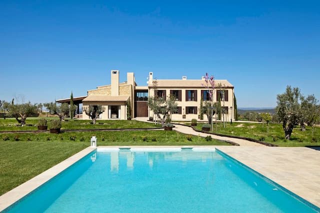 Große Villa in der Vall d'Albaida, Valencia, zu verkaufen.