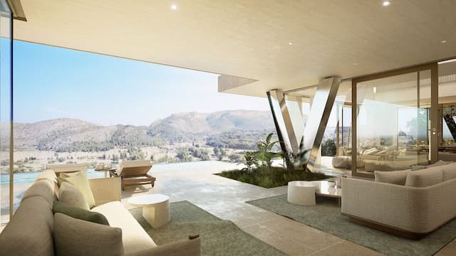 Singular next-build villa in the exclusive Urbanization &quot; La Sella Golf &quot; in the town of Denia.