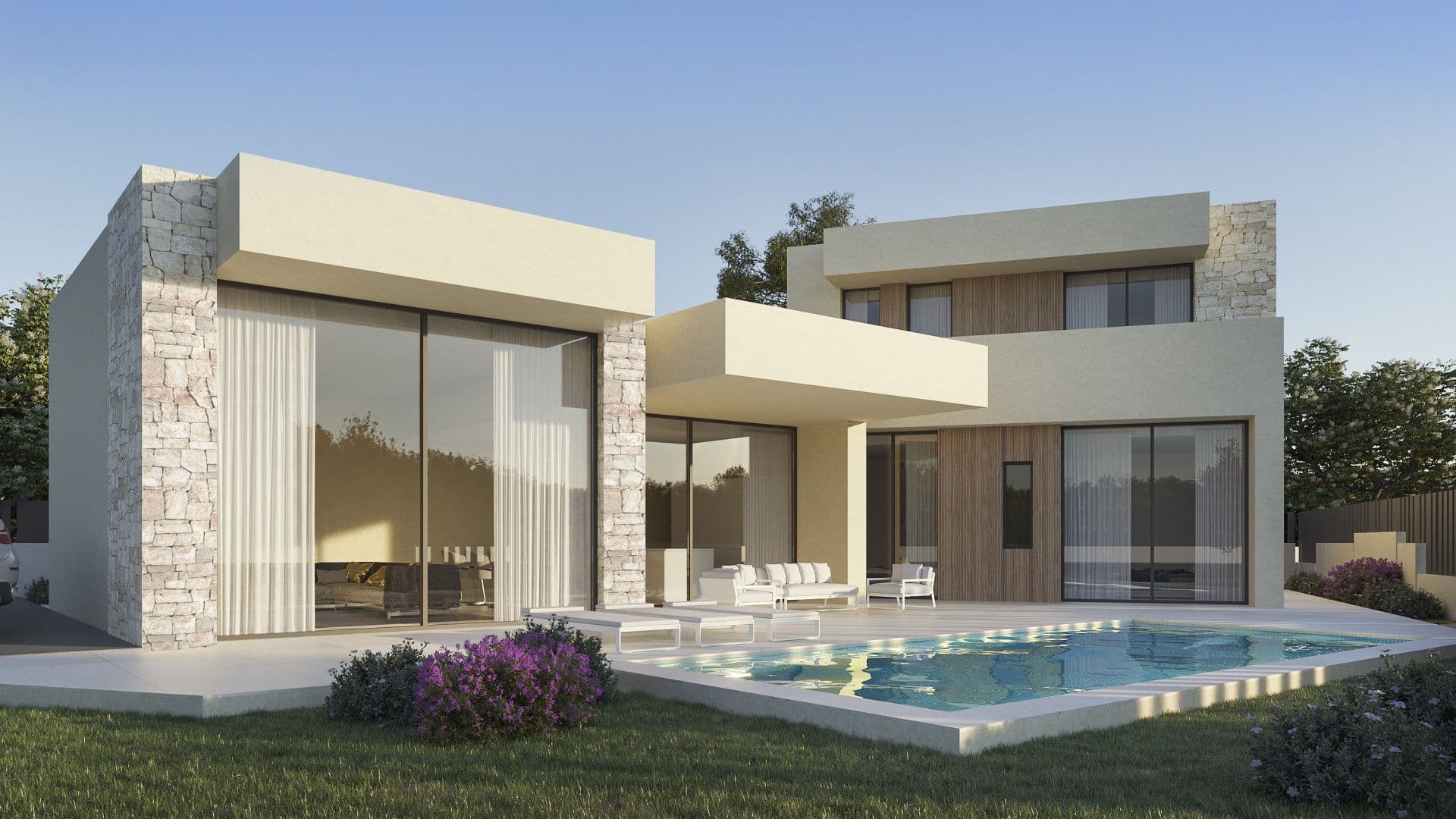 Moderne design villa in design, gelegen in het gebied van San Juan de Dénia (Alicante)