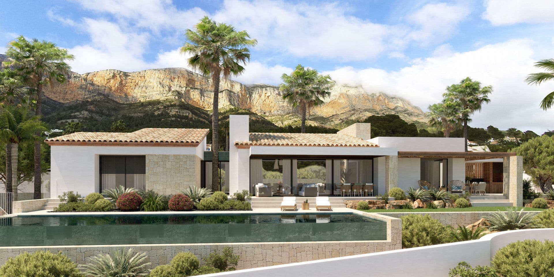 Exclusive new-build villa in Montgó, Jávea with panoramic views and private pool