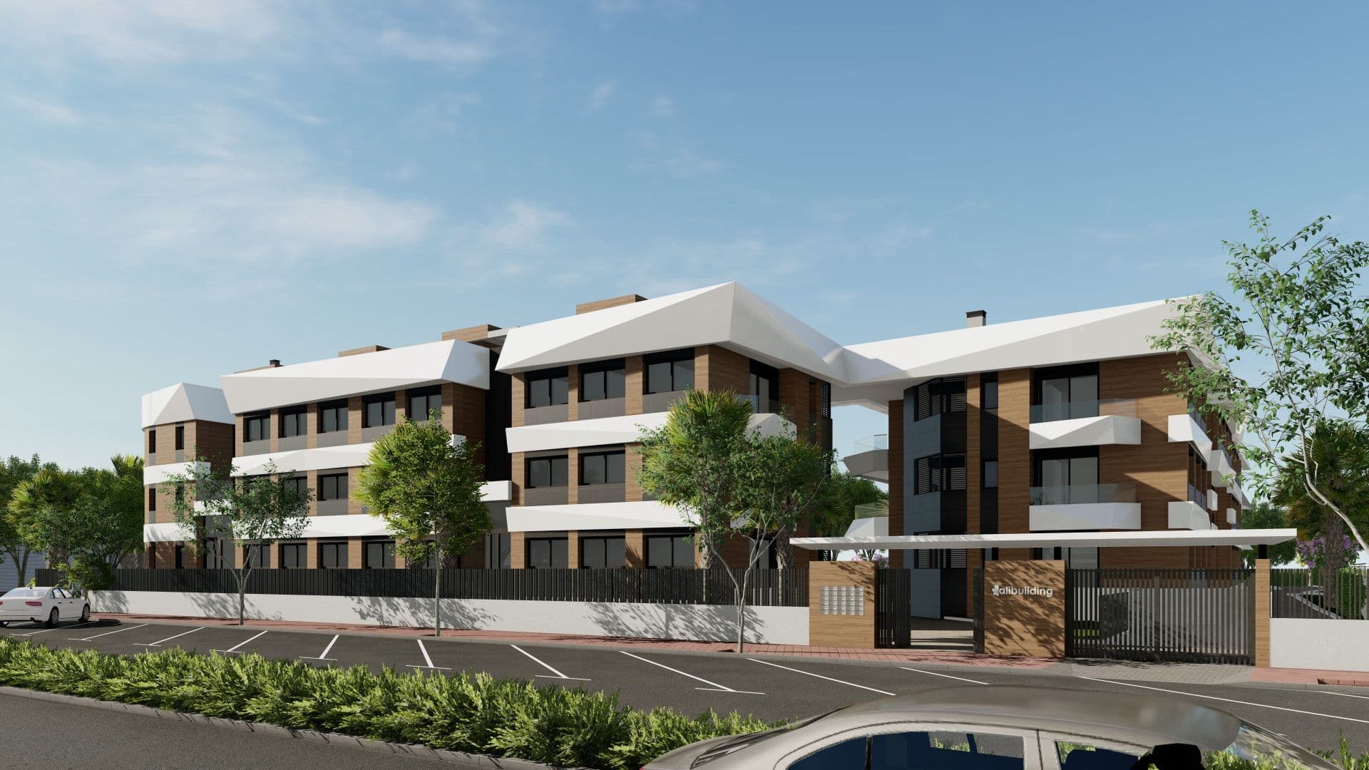 Projekt - Residencial Jávea Beach, nowe mieszkanie w Jávea.