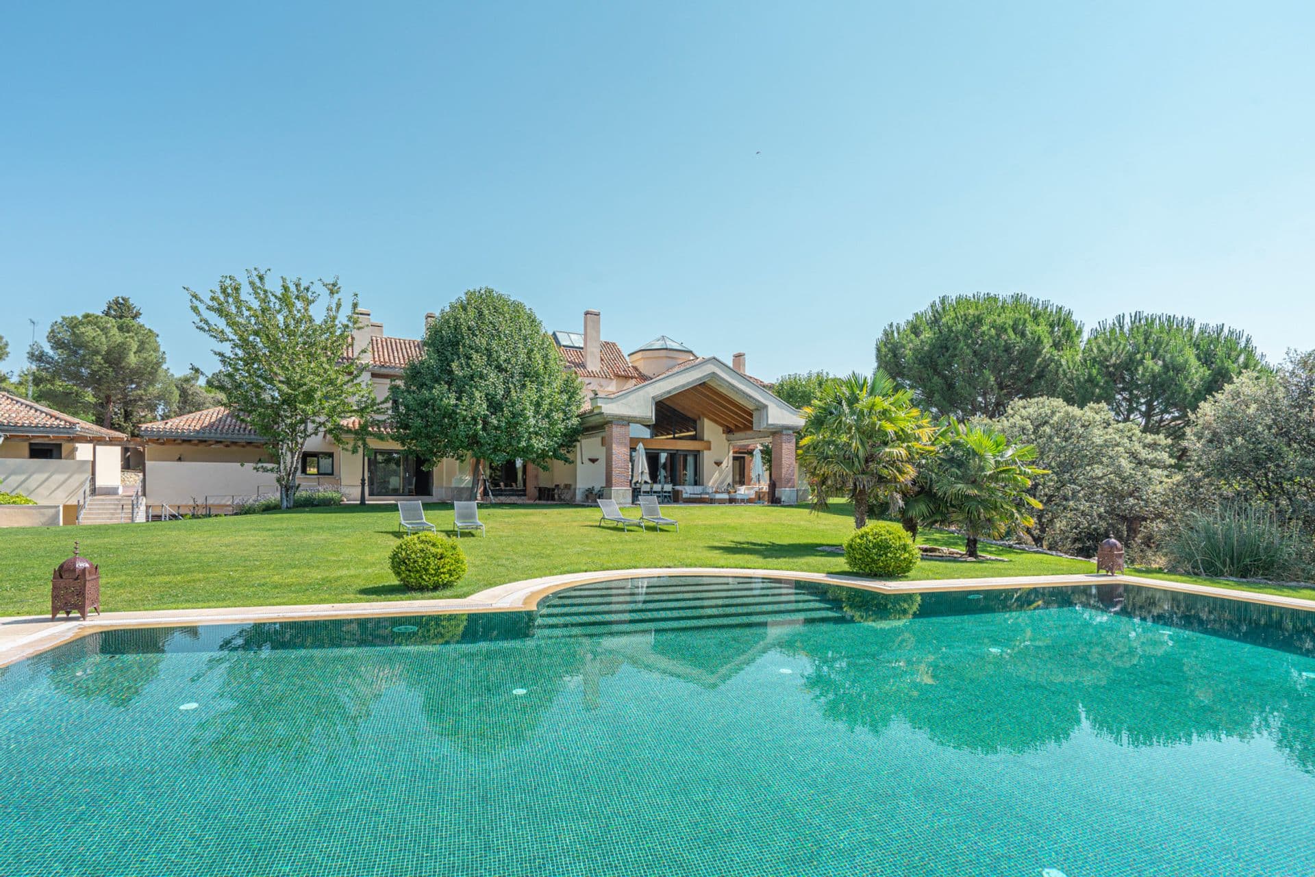 Chalet de diseño en La Moraleja, Madrid.