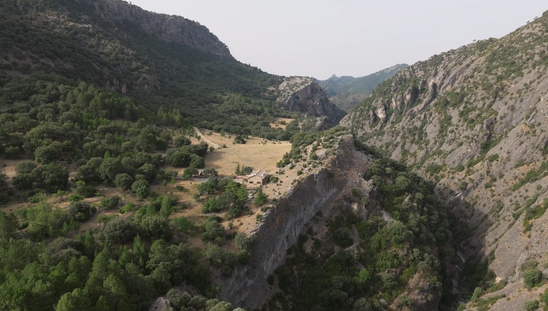Ein Flüchtling in der Serra de Cazorla, Andalusien.